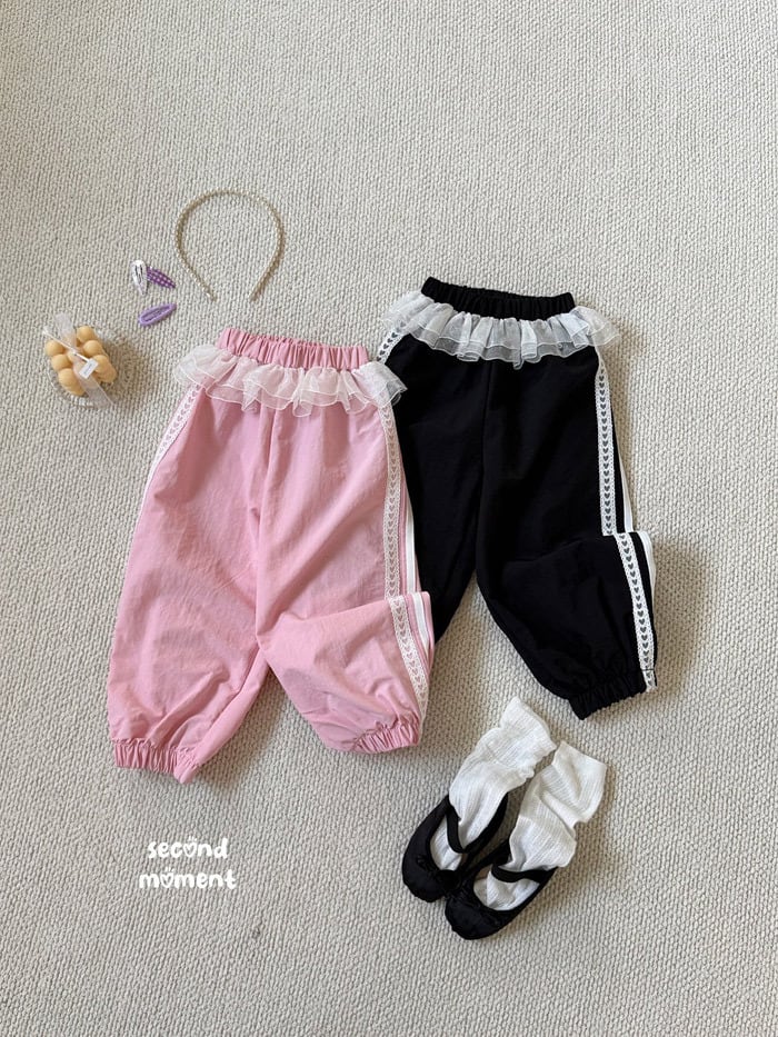 【予約商品】frill heart jogger pt