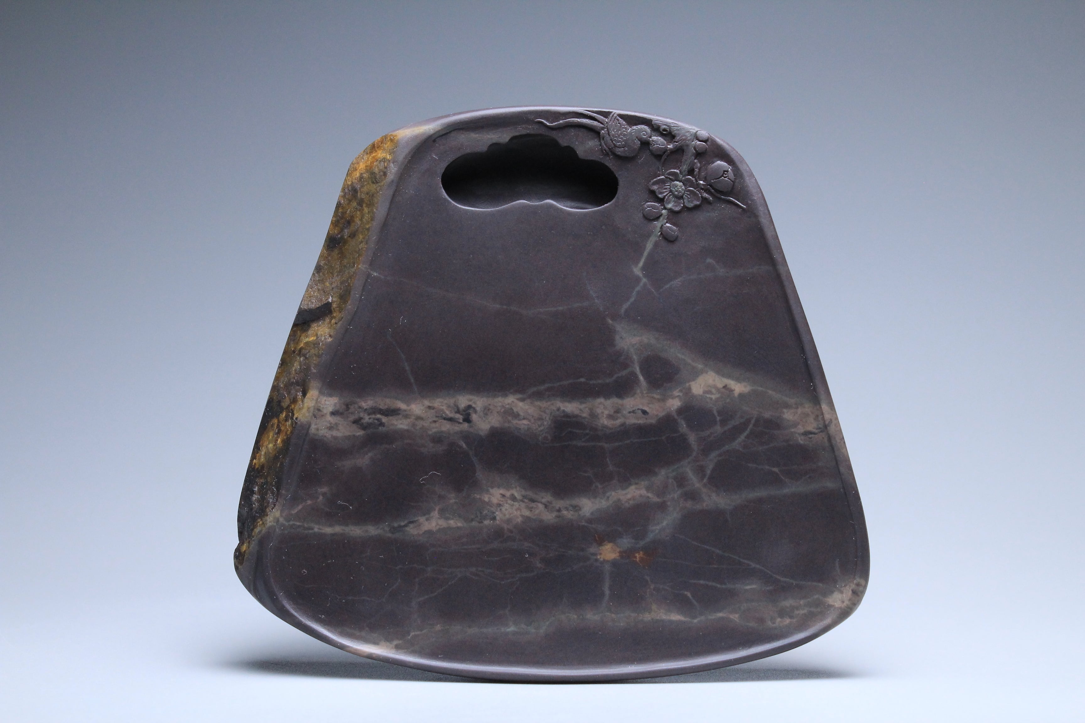 端渓硯　联庆　古硯　梅　骨董品　ヴィンテージ 端渓硯联庆古硯梅骨董品ヴィンテージ