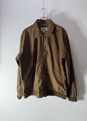 90s USA peach skin zip blouson