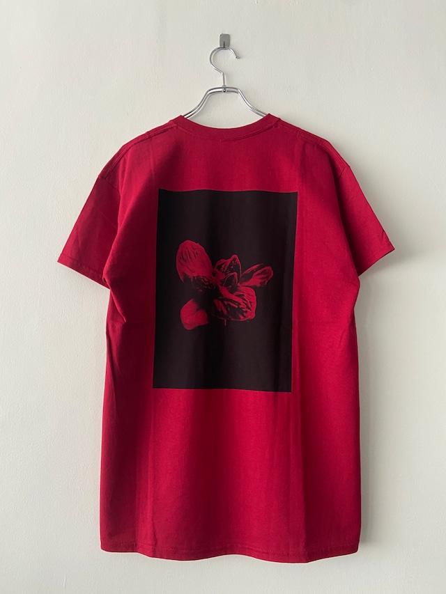 THE FASCINATED / 花牡丹 S/S TEE / red