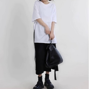 リボンオーバーシャツ A0177