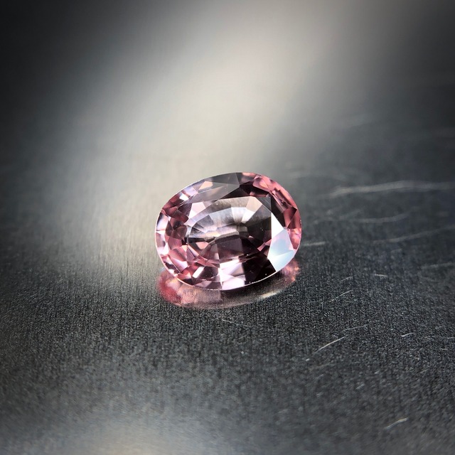 繊細にきらめく睡蓮色 0.32ct 天然 パパラチアサファイア DGLソーティング付属