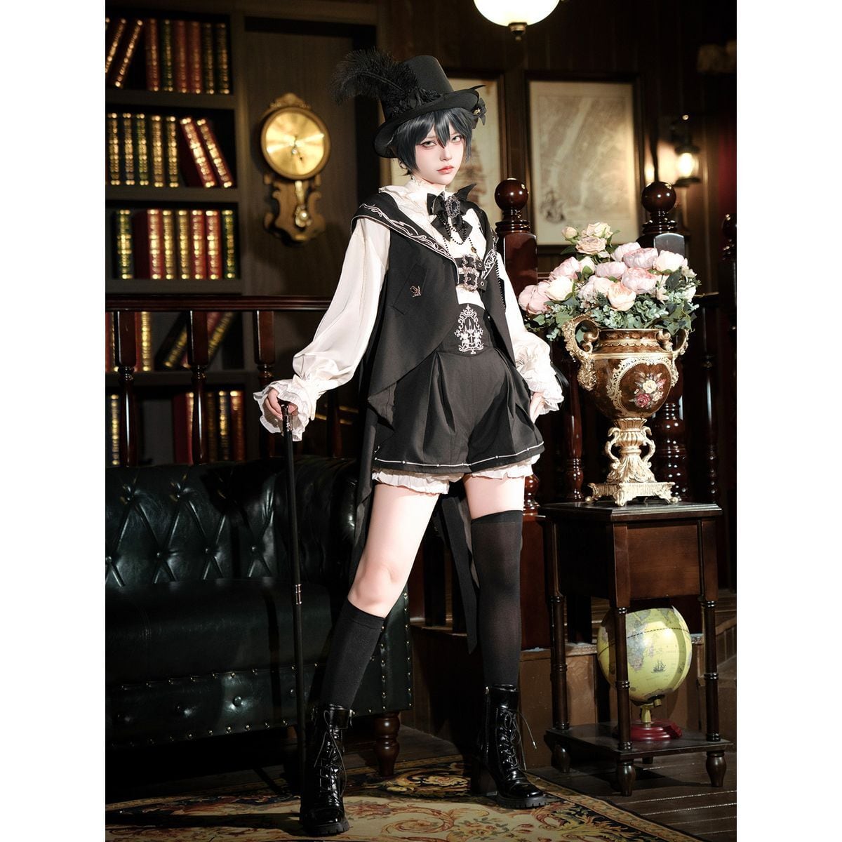 ゴシックプリンスウサミミセットアップ | Maiden's Rêve