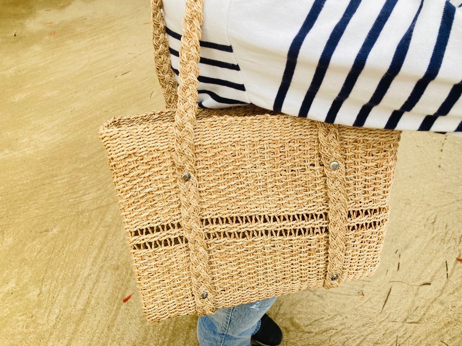 月桃しごと|カゴバック(中) | 久志の手しごと 月桃しごと|カゴバック(中) | 久志の手しごと