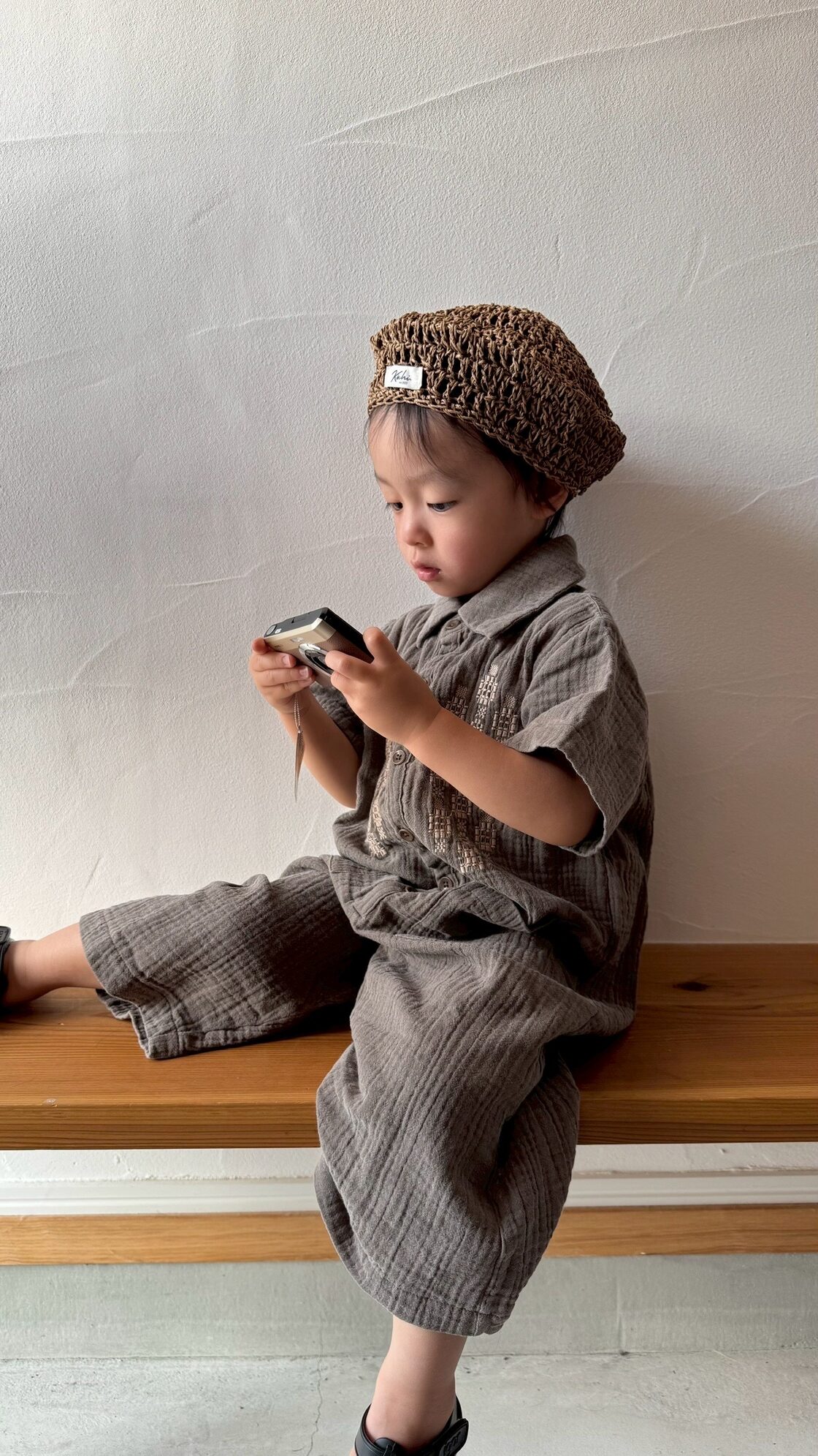 mabli】FOLK OVERALLS - KOALA/ 12m.18m.2y. | PAY ID