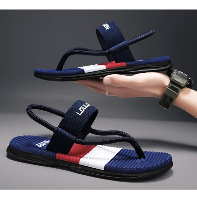 予約販売】サンダル メンズ フラット 2WAY ビーチサンダル ビーサン