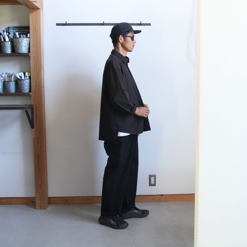 ENDS and MEANS/エンズアンドミーンズ Aldous Shirts (Dark Chocolate