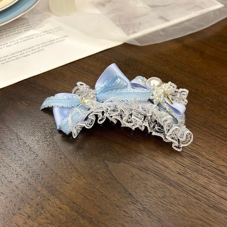 フェアリーブルーリボンヘッドドレス S00003