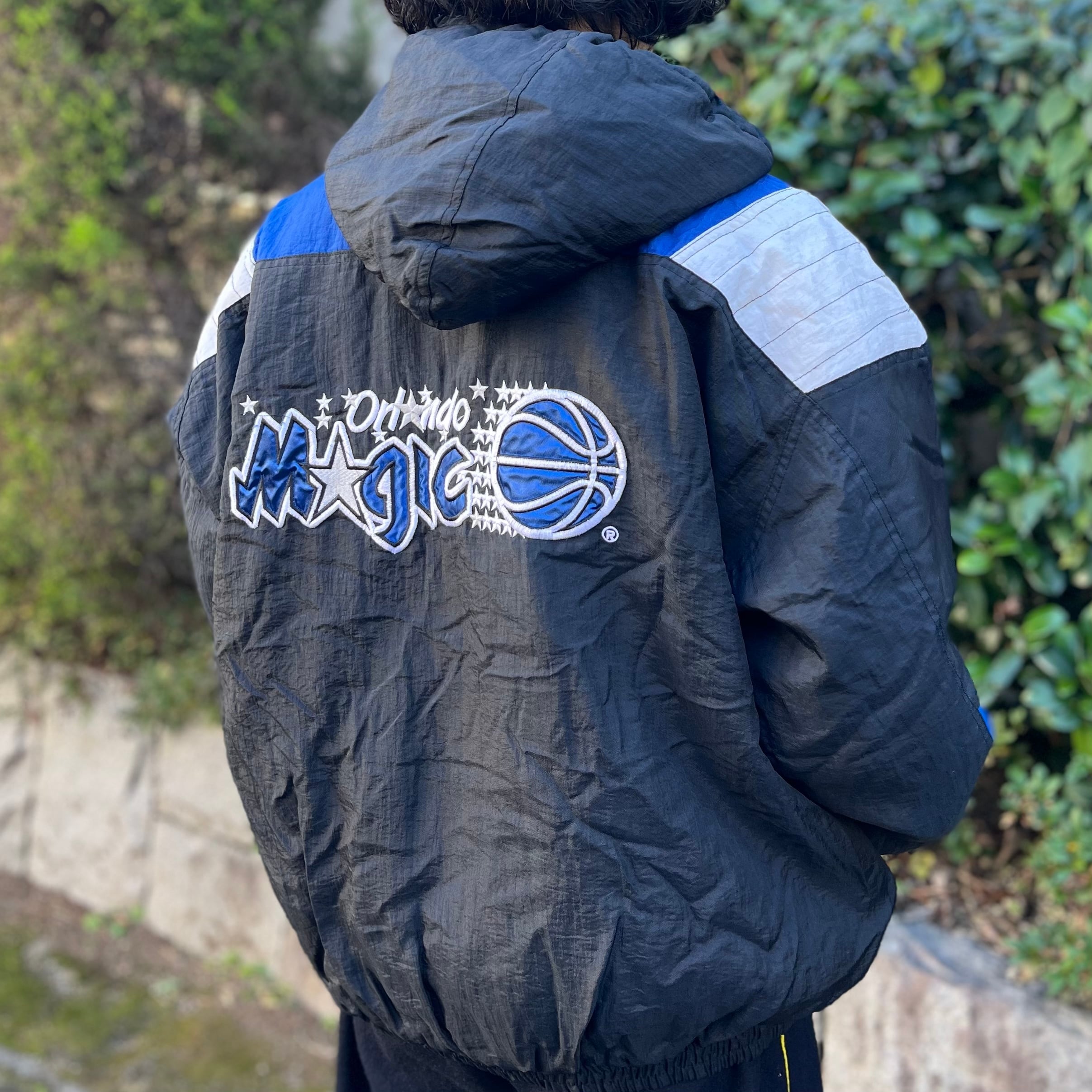 size:XL【 Orlando magic 】オーランド・マジック ナイロンジャケット ...