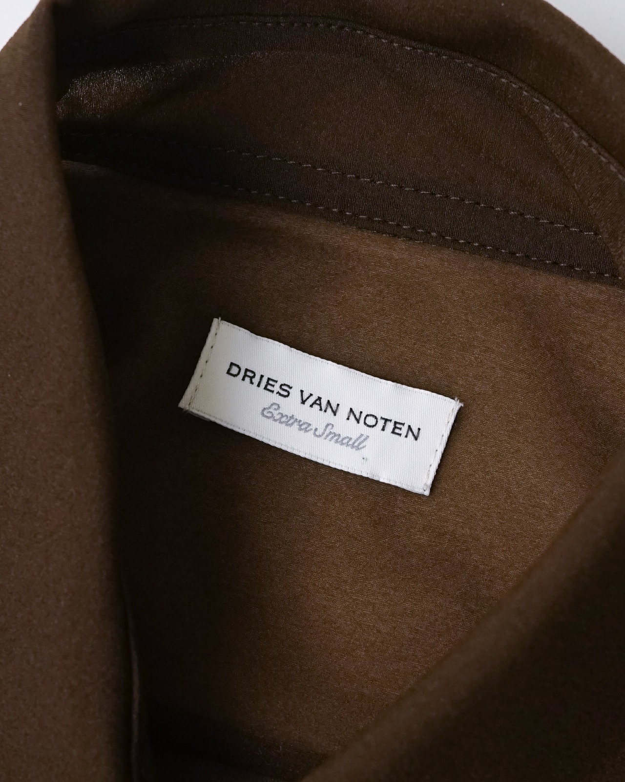 〈DRIES VAN NOTEN 〉Sheer Shirt