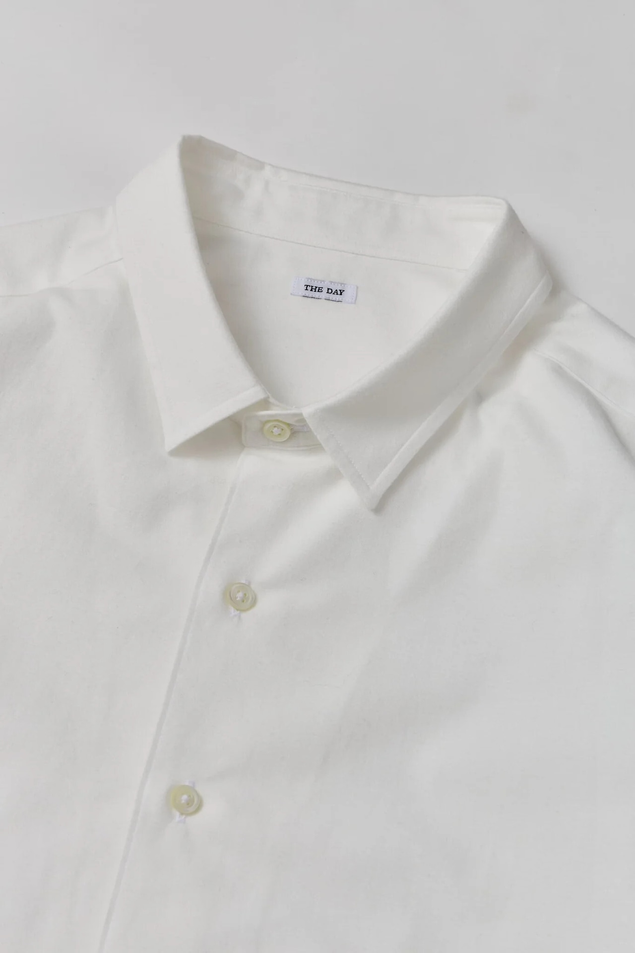 THE DAY / BRUSHED COTTON SHIRT