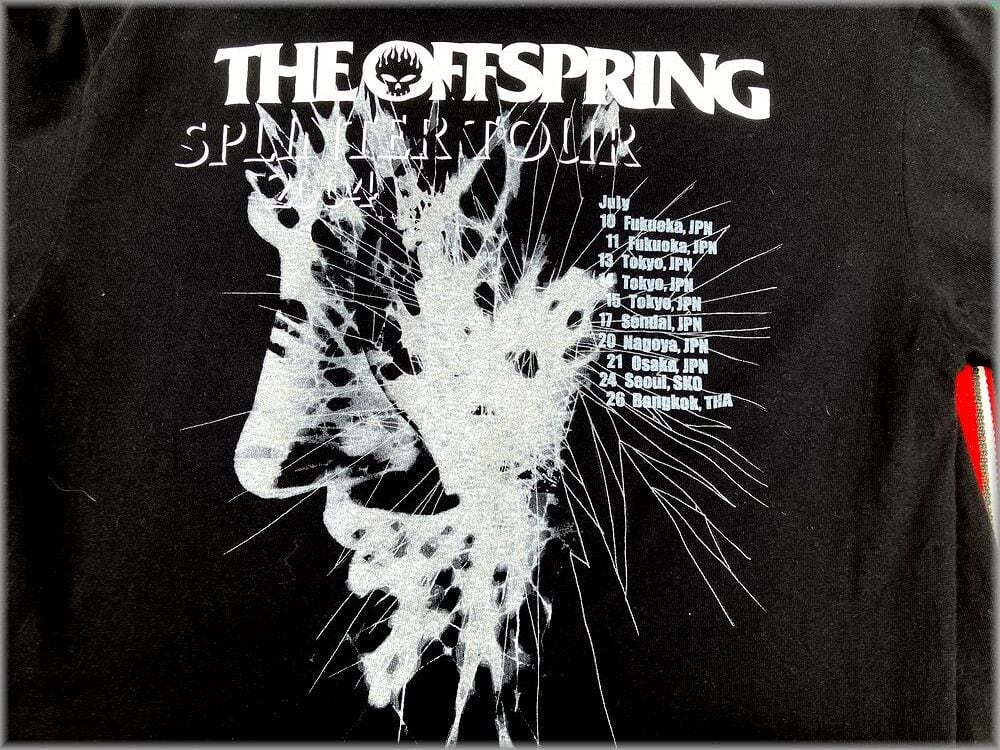 ☆THE OFFSPRING オフスプリング Tシャツ SPLINTER TOUR 2004 size L