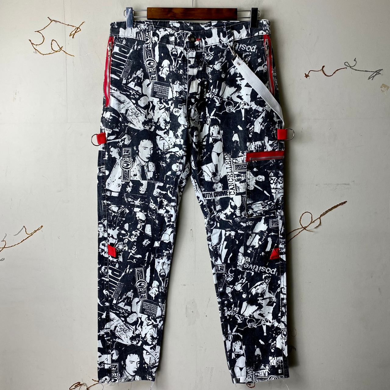 old DOGPILE “punk rock” bondage pants