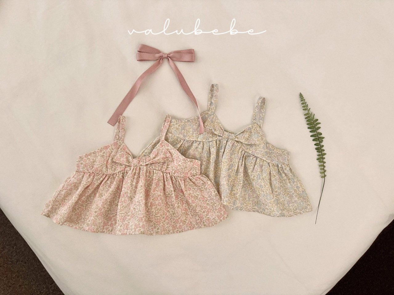 [valubebe] Flow ribbon Blouse / [벨루베베] 플로우리본끈블라우스