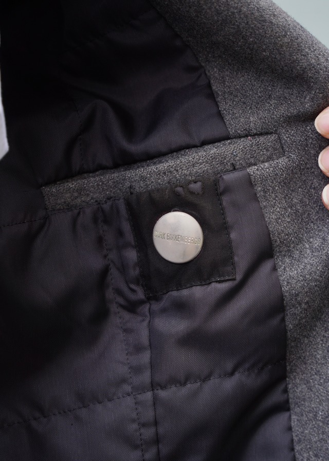 DIRK BIKKEMBERGS 98AW cutting middle polo coat