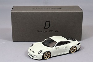 D MODEL(Dモデル) 1/64 ポルシェ 911(992) GT3 ツーリング ホワイト DBW054A