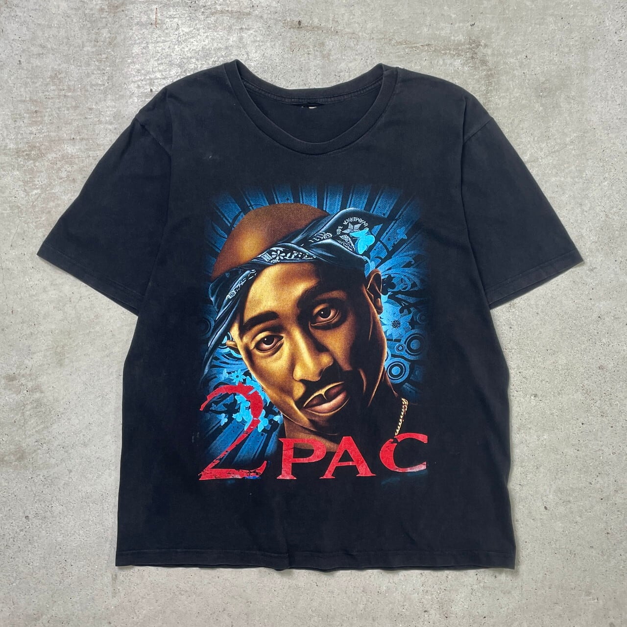 ビンテージ 90年代 2pac tシャツ 古着 うつす ヒップホップ ラップ ラップt
