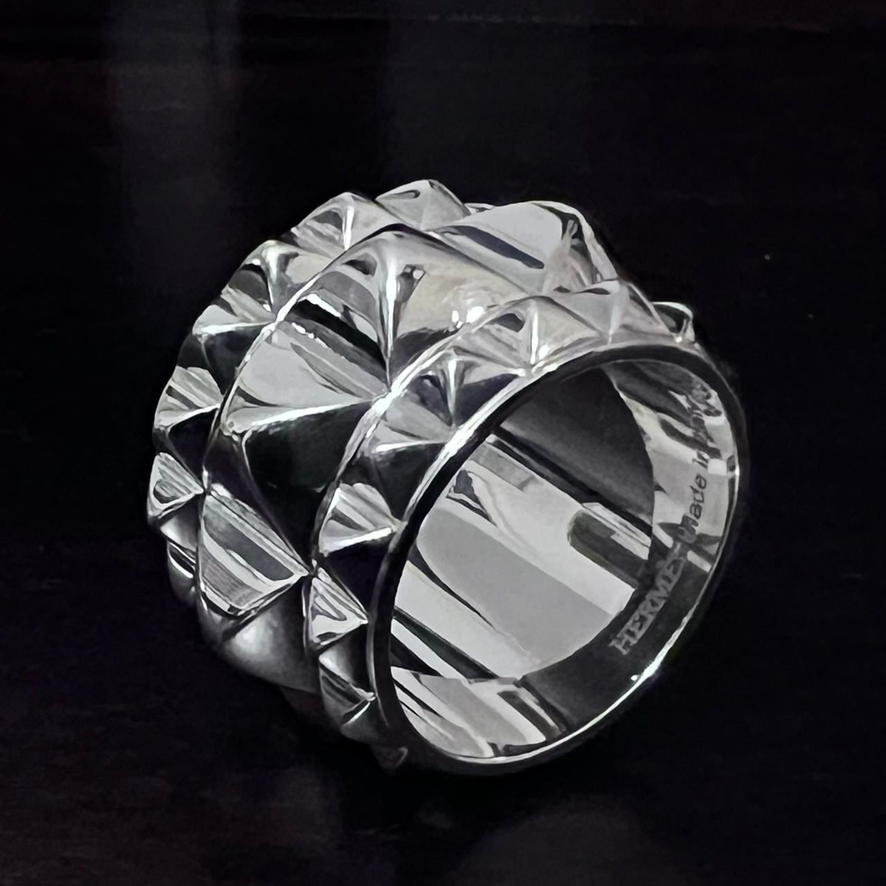 HERMES Espionne Ring GM Sterling Silver 54 | エルメス エスピオンヌ