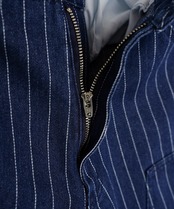 【#Re:room】PIN STRIPE DENIM WIDE CARGO PANTS［REP273］