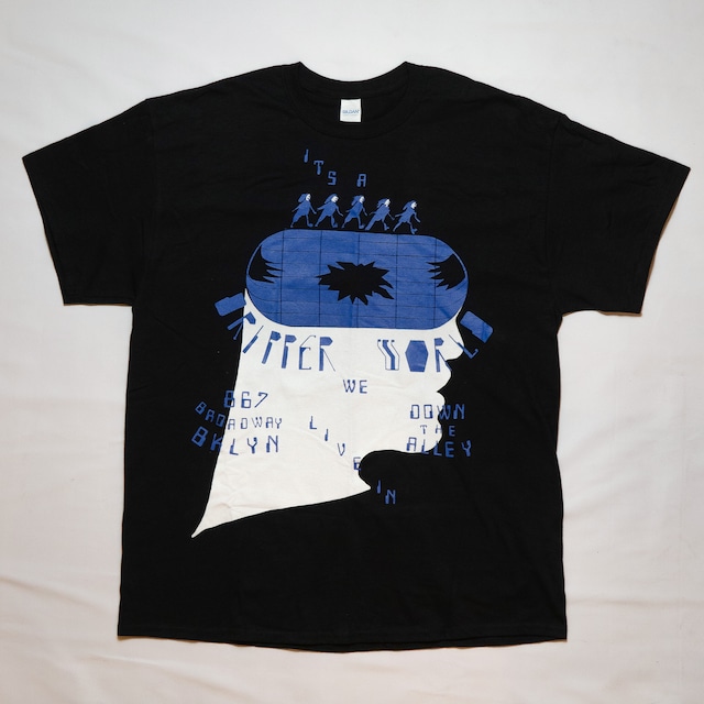 【T-Shirts】"Dripper World" T-Shirts [BLACK] Design by SAM RYSER