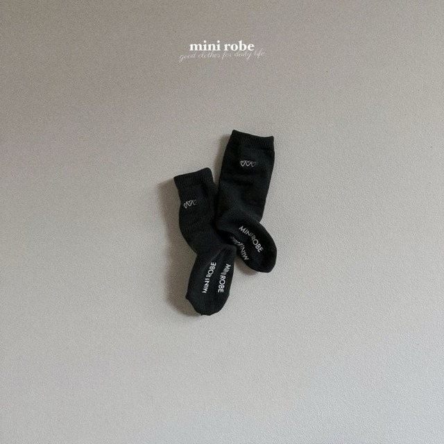 minirobe25wn_Loveyou Socks Set