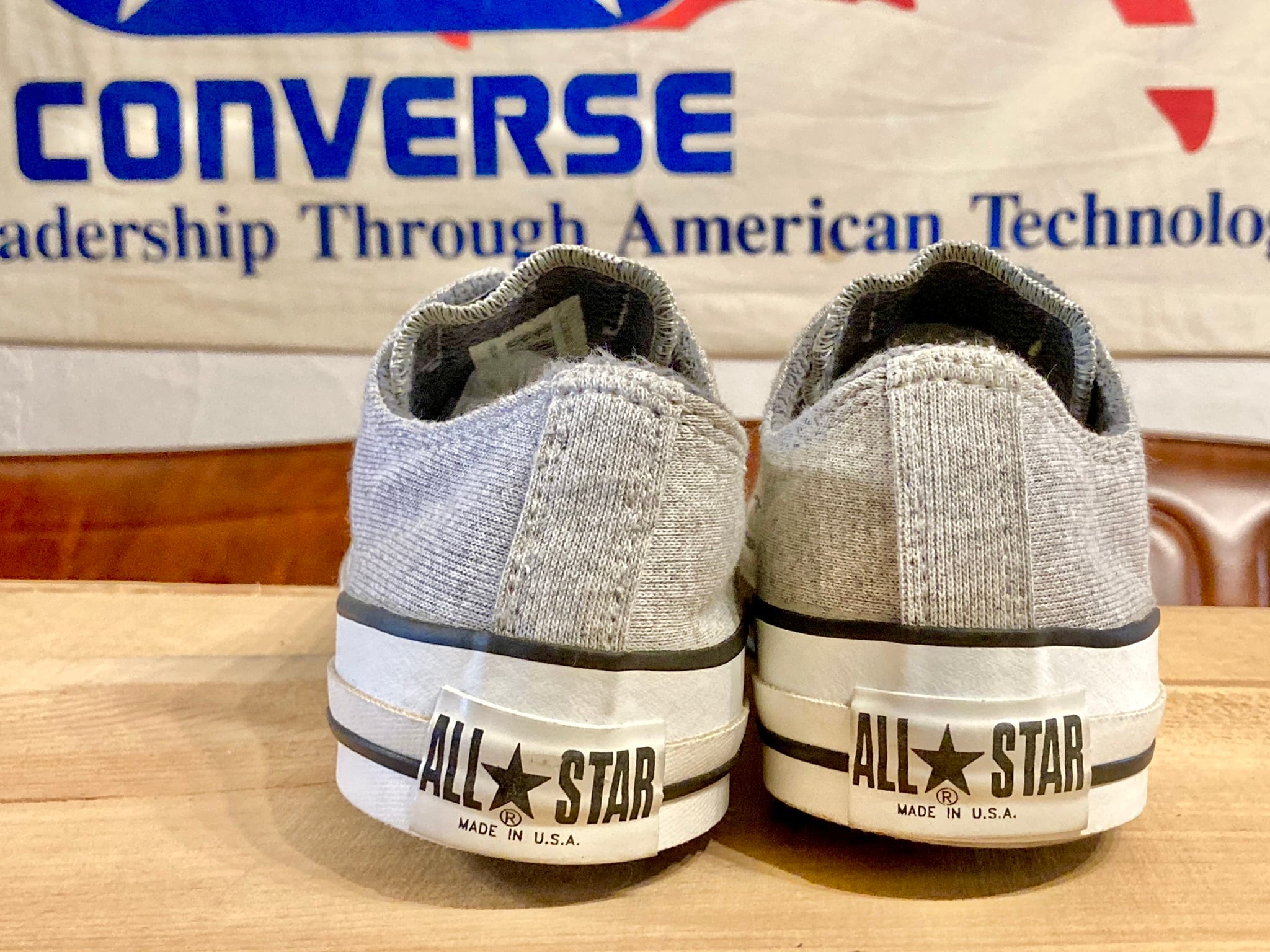 CONVERSE（コンバース）ALL STAR（オールスター）グレー パイル生地