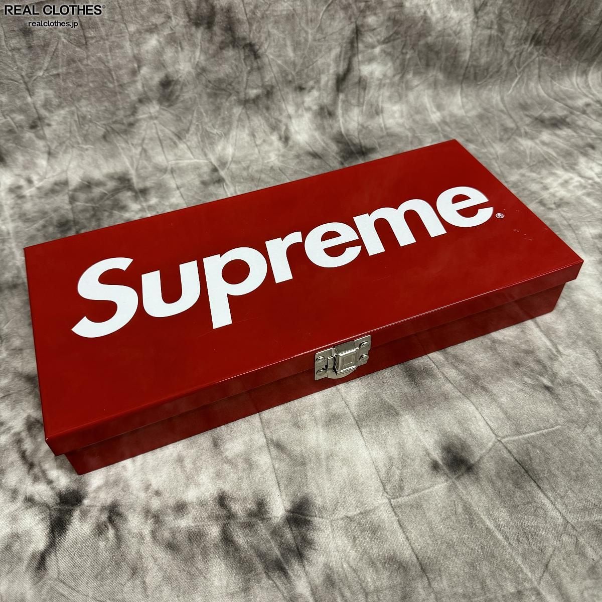Supreme Large Metal Storage Box Condition: Brand New Color: Red