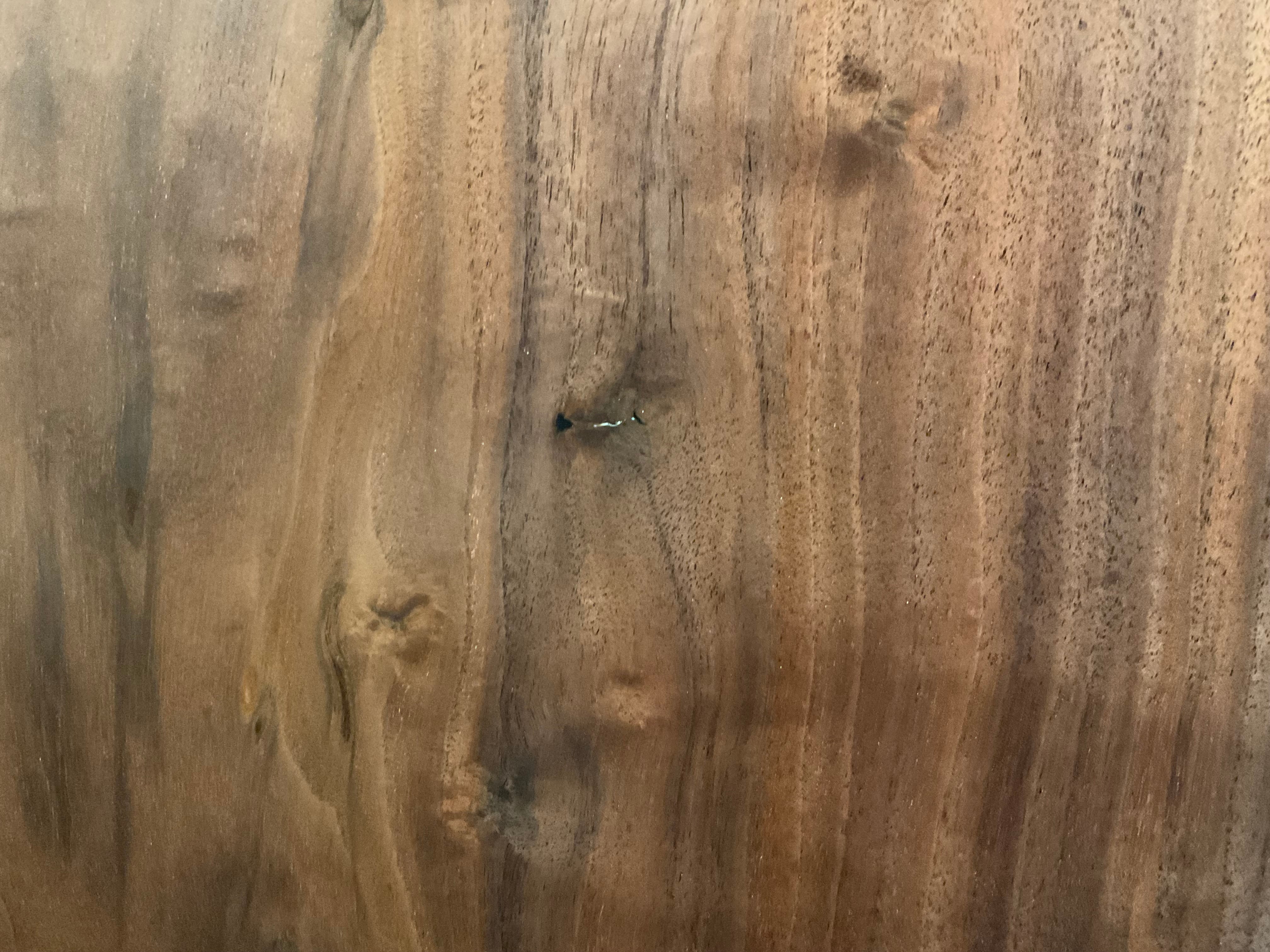 OUTLET】ウォールナット_1600×770-970×50_新宿店_テーブル天板