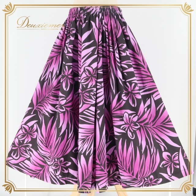 フラダンス 衣装 スカート ブラック系 パープル系 ツーカラー プルメリア柄 ラウアエ柄 シングル かわいい 華やか 鮮やか 上品 きれい 大人っぽい エレガント シンプル ハワイアン アロハ ハワイアンプリント フラ ダンス レッスン 練習 レディース フラダンス 衣装 スカート ブラック系 パープル系 ツーカラー プルメリア柄 ラウアエ柄 シングル かわいい 華やか 鮮やか 上品 きれい 大人っぽい エレガント シンプル ハワイアン アロハ ハワイアンプリント フラ ダンス レッスン 練習 レディース