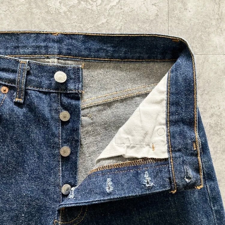 W29 L29】80's US.Levis 501 リーバイス アルバカーキ工場(501) ボタン