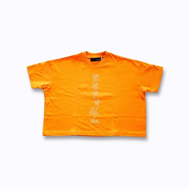 〈 nunu forme 24SS 〉 ヌヌフォルムカタカナT / Orange