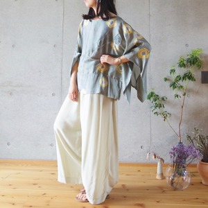 silk wide-leg pants