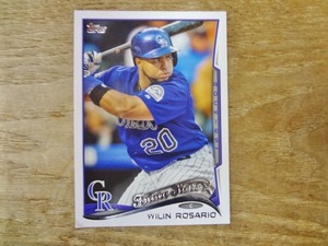 ウィリン・ロサリオ 2014 TOPPS 