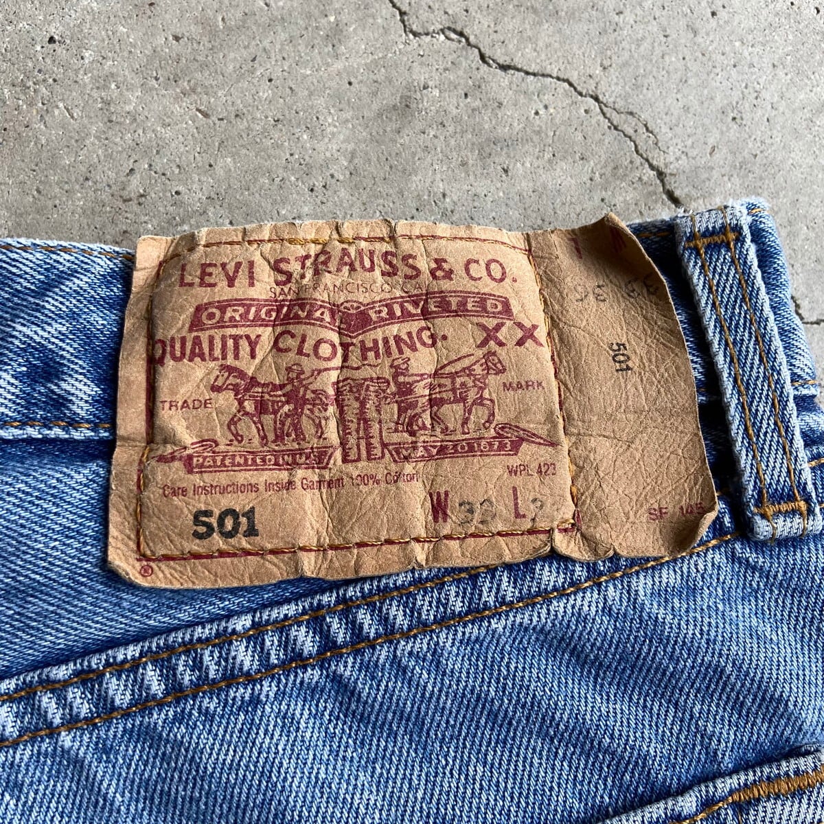 90s フランス製 ユーロリーバイス Levi's 501 W33 L36