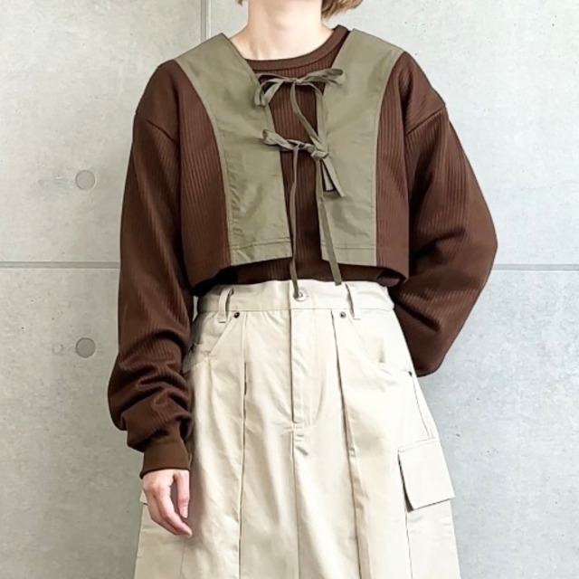alee レイヤード プルオーバー｜2wayカーデセット