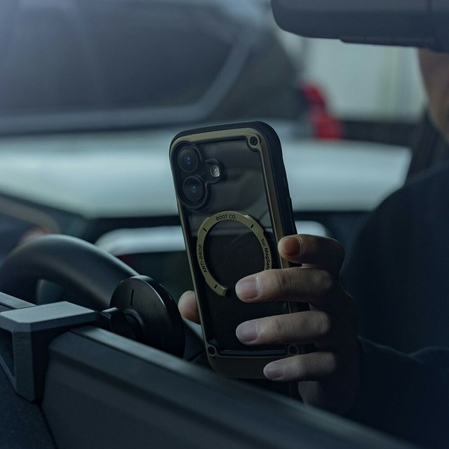 【ブラック】ROOT CO ルート コー グラビティ マグネット PC リング バージョン2 フォー マグセーフ GRAVITY MAGNET PC RING ver.2 for MagSafe