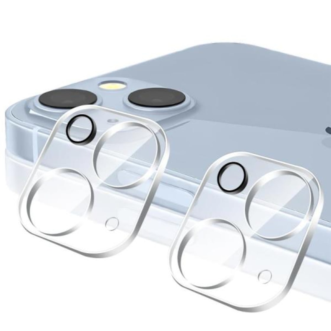 2枚セット】Kakuki For iPhone 14 /iPhone 14 Plus カメラフィルム 
