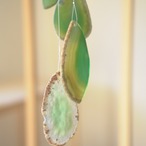 Spring Green 02 - アゲートヒーリングチャイム / Agate Sun Catcher Wind Chime 579