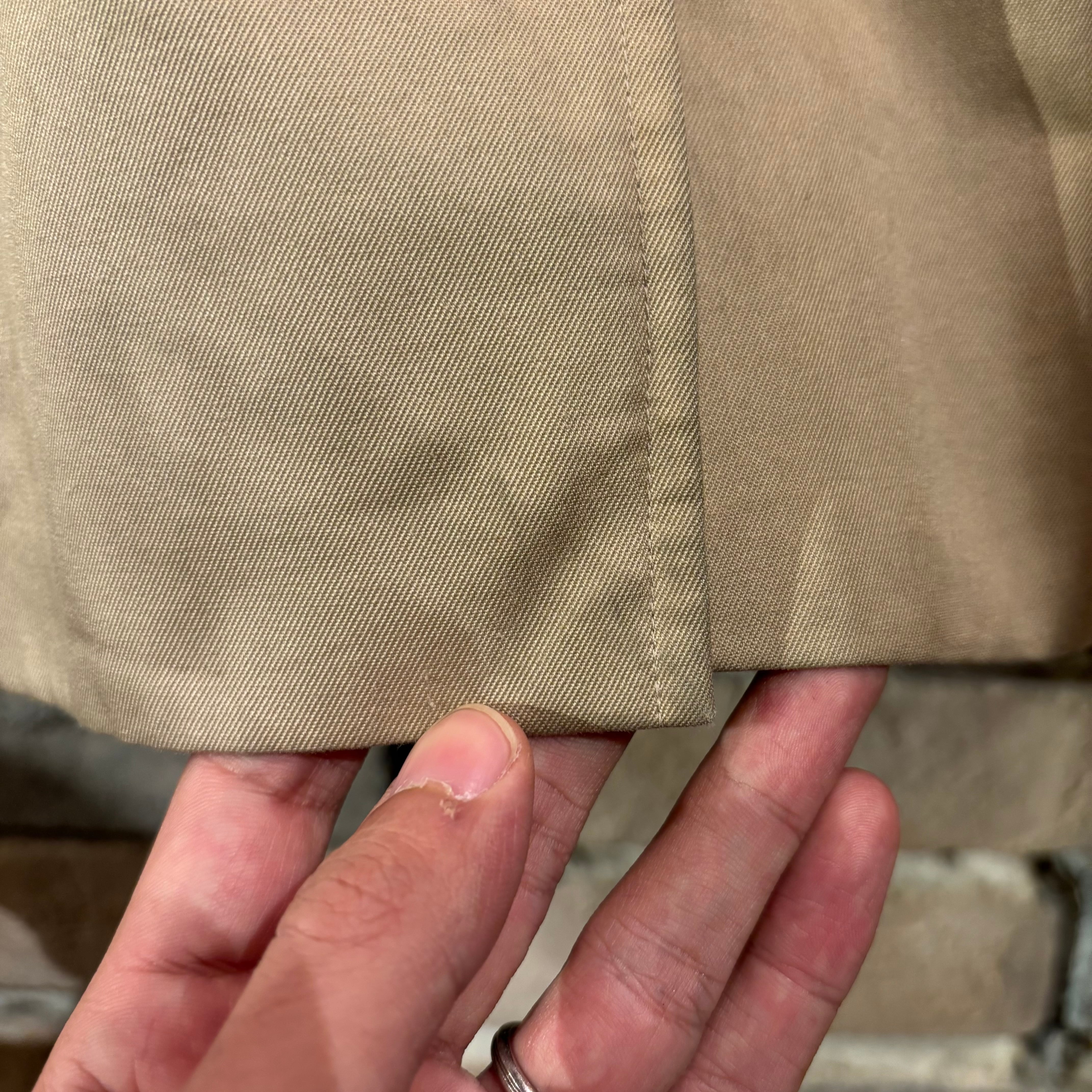 Burberry サイズ50 ステンカラーコート バーバリー イングランド製