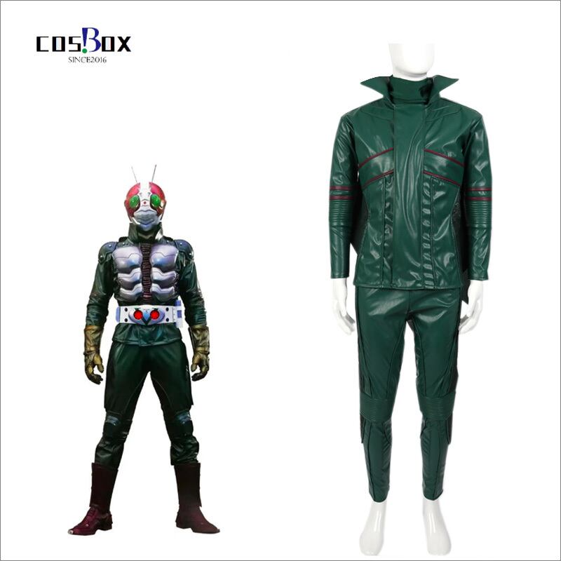 新色 上着 パンツ マフラー 仮面ライダー The Next V3 合革 肌スーツ アンダースーツ Kamen Rider ベーススーツ コスチューム Cosbox