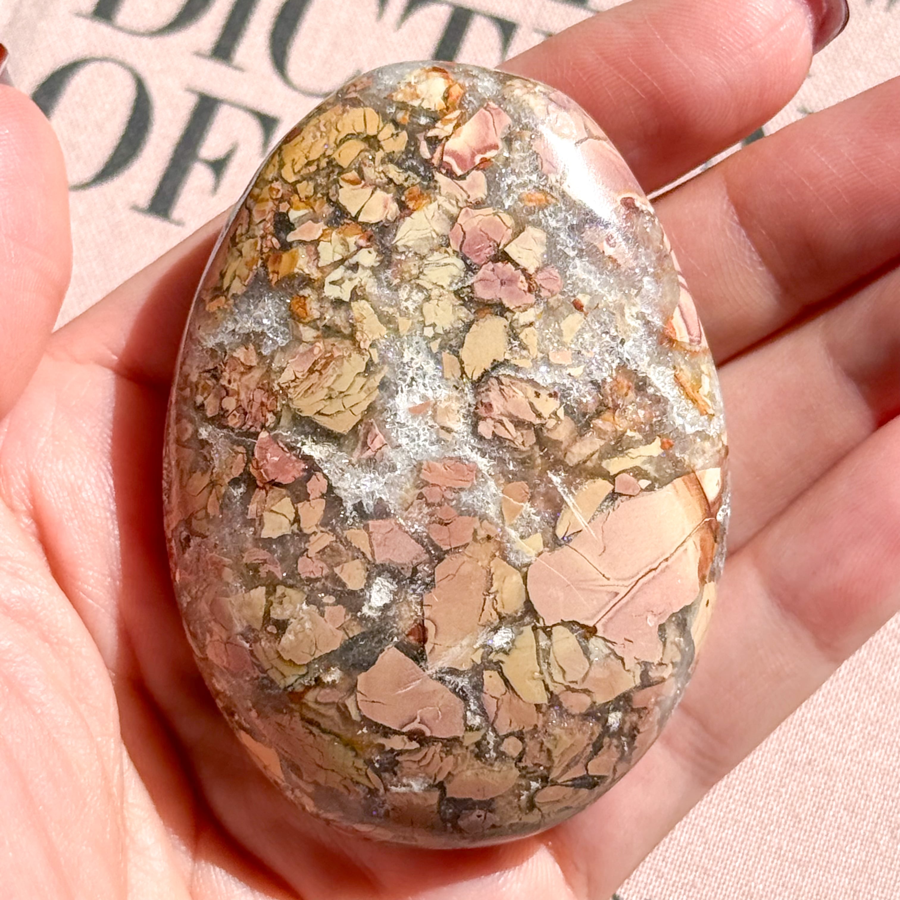 アイビス ジャスパー きのこ 天然石 本物家具・インテリア - アイビス ジャスパー きのこ 天然石