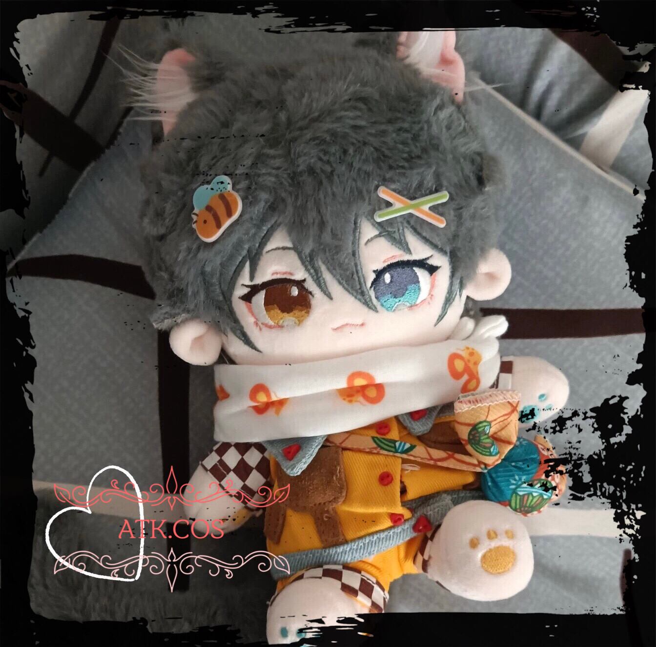 シャルナーク ぬいぐるみ 着せ替え HUNTER×HUNTER 海外製品 人形