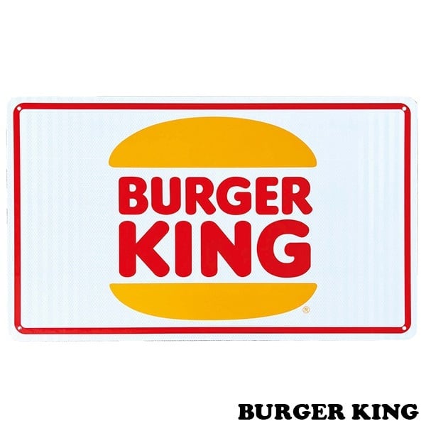 BURGER KING】バーガーキング/トラフィック/ビッグ/サイン/ボード/看板