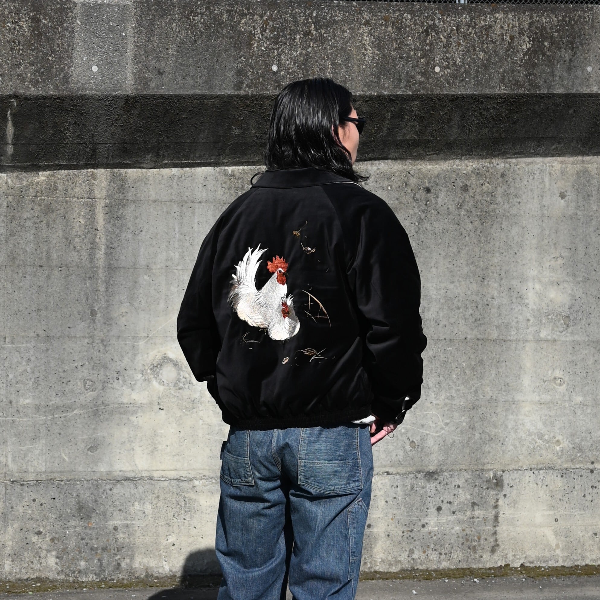 OLD JOE(オールドジョー)STUNNING VELVET SOUVENIR JACKET(Niwatori to