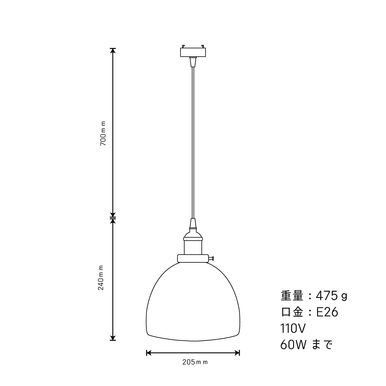 ヴィンテージ風シェード ペンダントライト レッド | INDUSTRIAL WORKS