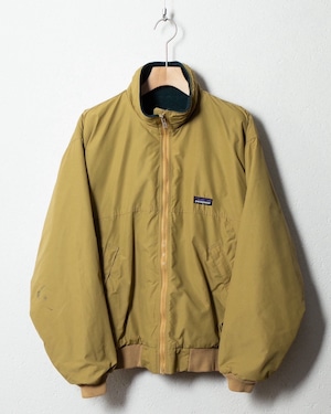 "Patagonia" shelled synchilla jacket / Made In USA / COLOR:MUSTARD