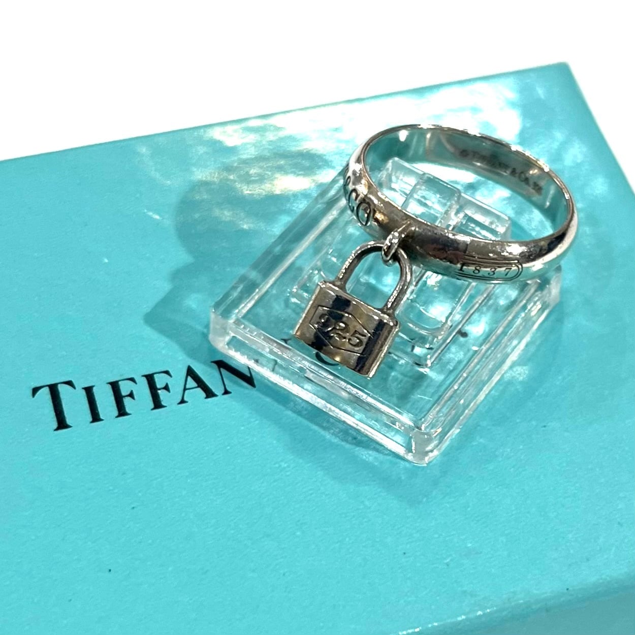希少【TIFFANY&CO.】【13.5号】 2691 カデナロック指輪 スターリング