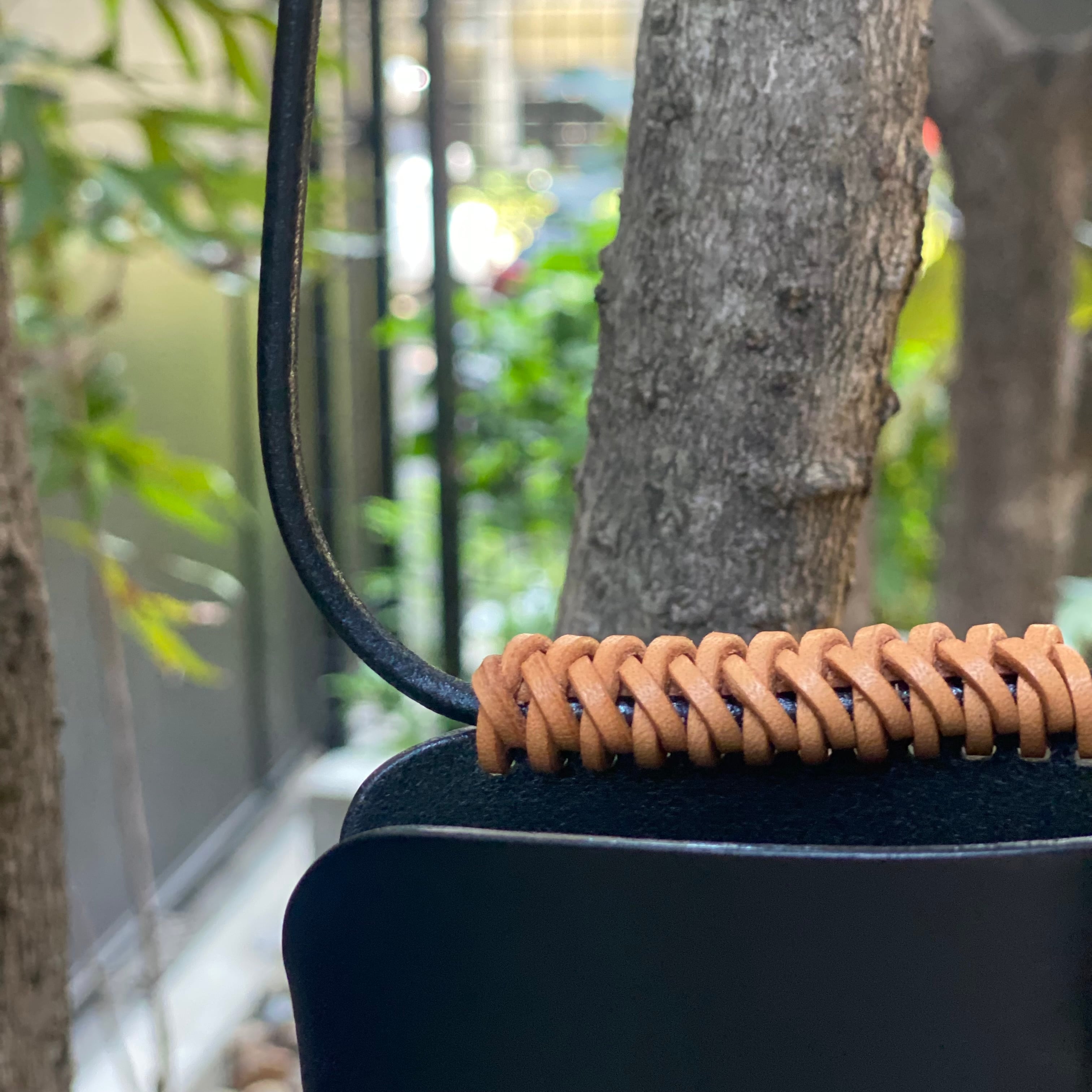 KAMARO'AN woven iphone pouch natural Kamaro'an Woven iPhone Pouch