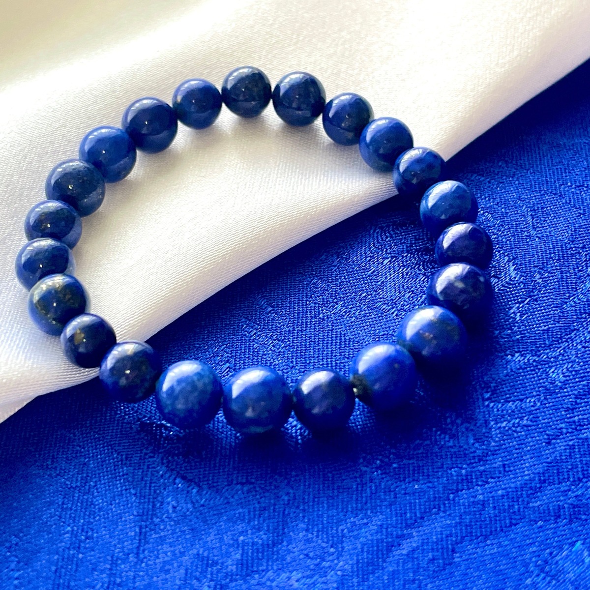 YouTuberラファエルさん推し】ブラピスラズリブレスレット 6mm  