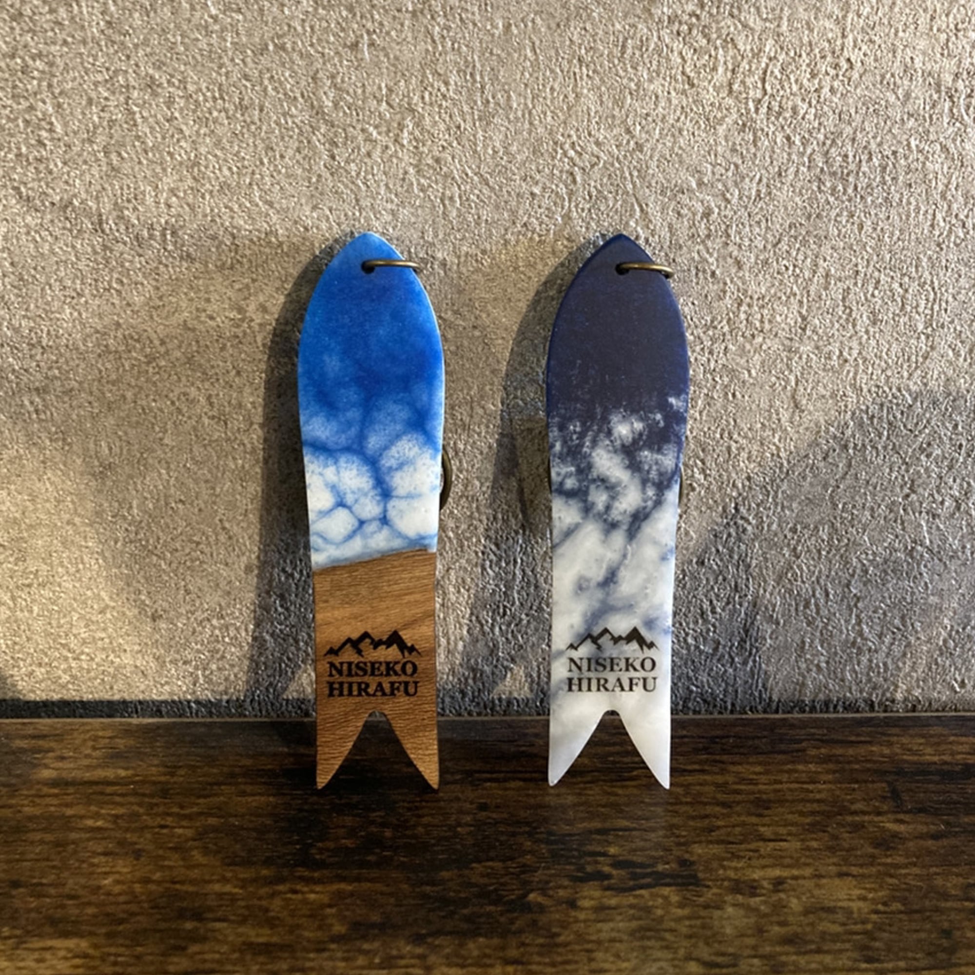 Niseko Resin key ring -ニセコレジンキーリング- | 8A GARAGE(ヤエイ